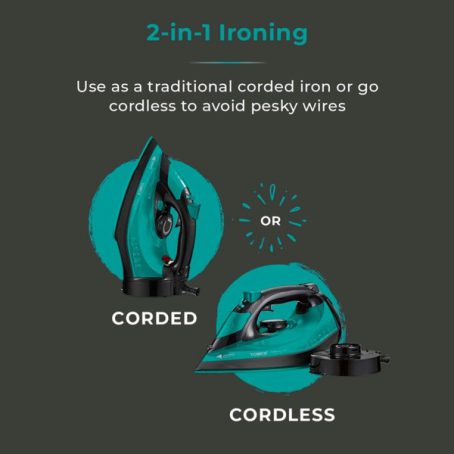 IRON TOWER CERAGLIDE CORD/CORDLESS TEAL - Image 4