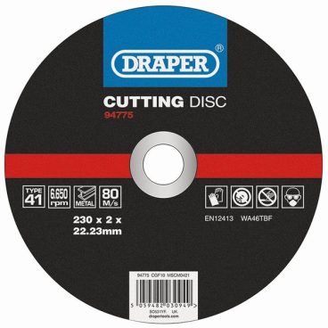 METAL CUTTING DISC FLAT 230MM 31399