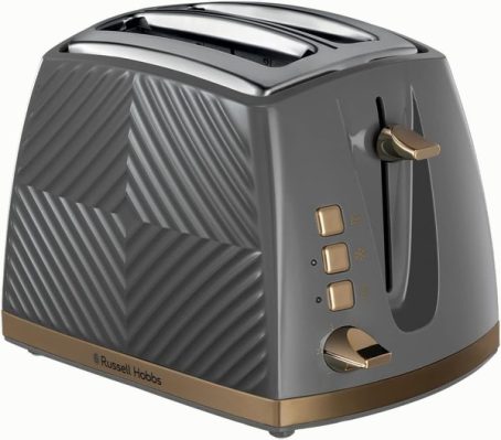 TOASTER R/H GROOVE 2 SLICE GREY n/r