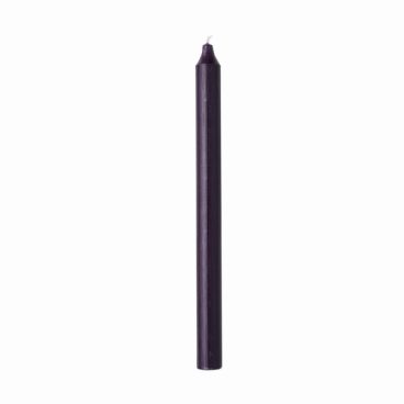 CANDLE CIDEX RUSTIC 29CM DARK PURPLE
