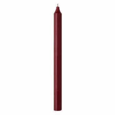 CANDLE CIDEX RUSTIC 29CM BORDEAUX