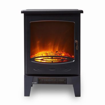 Warmlite – Jesmond Log Effect Fire Stove Black