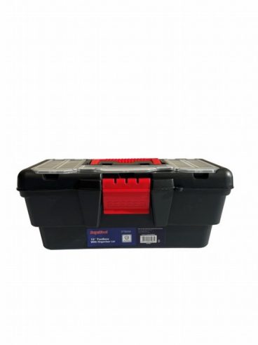 SUPA TOOL BOX WITH ORGANISER LID 13″