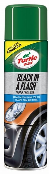 TURTLEWAX BLACK IN A FLASH TRIM&TYRE SHINE 500ML