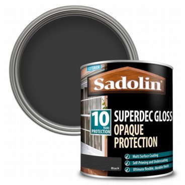 SAD/SUPERDEC BLACK GLOSS 1L