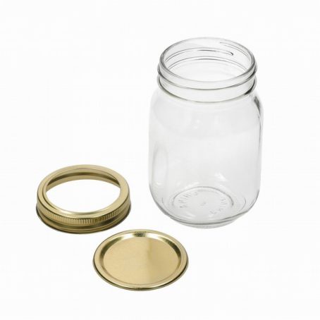 KitchenCraft - Screw Top Mason Preserving Jar - 500ml