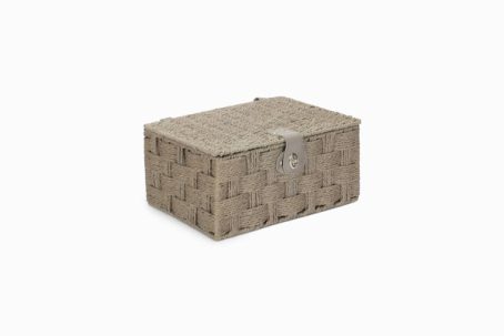 Hamper Basket - Rope Medium Grey
