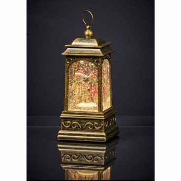 WATER LANTERN GINGERBREAD 21CM
