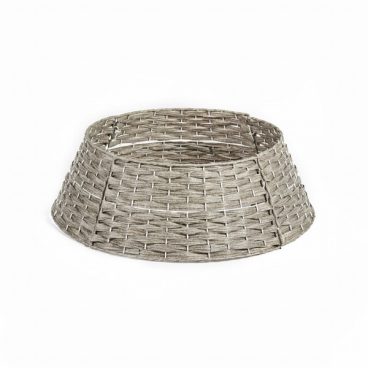 TREE SKIRT RATTAN GREY 65CM