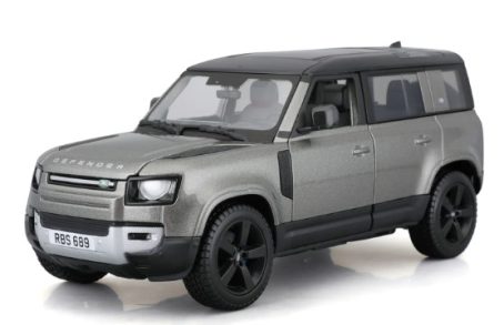 1/24 LAND ROVER DEFENDER SILVER