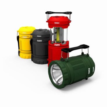 TORCH/LANTERN NEBO POPPY BLACK SMALL