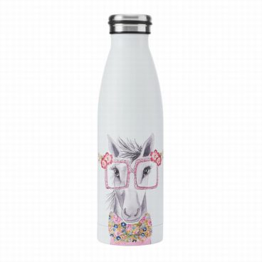 Mikasa Tipperleyhill Horse Double-Walled Stainless Steel Bottle,