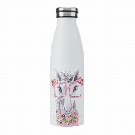 Mikasa Tipperleyhill Horse Double-Walled Stainless Steel Bottle,