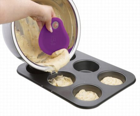 Colourworks Display of 12 Silicone Bowl Scrapers - Image 2