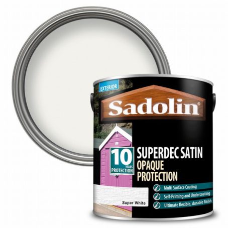 SAD/SUPERDEC WHITE SATIN 2.5L