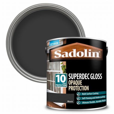 SAD/SUPERDEC BLACK GLOSS 2.5L