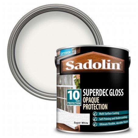 SAD/SUPERDEC WHITE GLOSS 2.5L