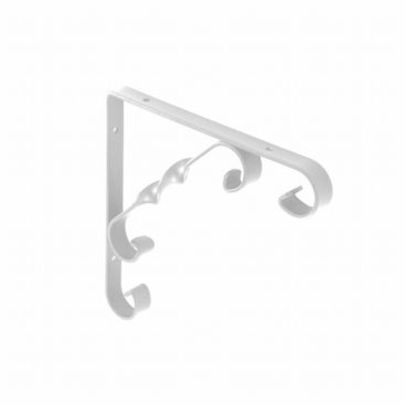 BRACKET ORNAMENTAL WHITE 6IN