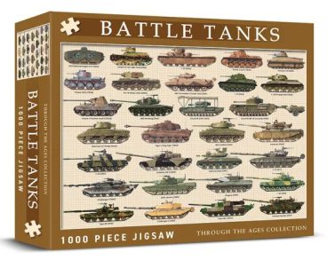 1000 Piece Jigsaw Battle Tanks CHP0152