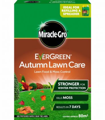 MiracleGro – Evergreen Autumn Lawn Food Shaker 80SQM
