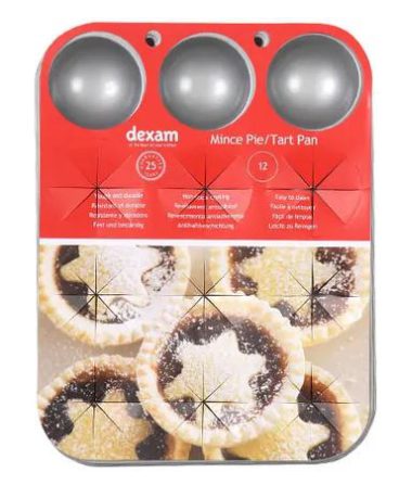 MINCE PIE PAN NON-STICK 12CUP