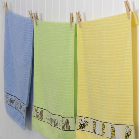 TERRY TEA TOWEL PETS 4 COLOURS - Image 2