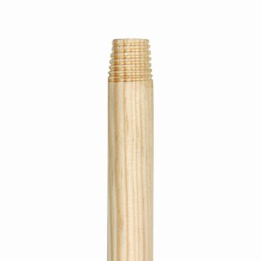 *BROOM HANDLE WOODEN SCREW-IN