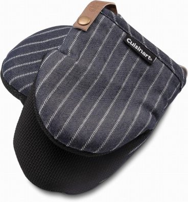 Cuisinart Mini Mitt Oven Mitts Set of 2 – Blue Oven Mitts Heat R