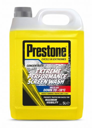 PRESTONE EXTREME SCREEN WASH CONCENTRATE -18C 5L