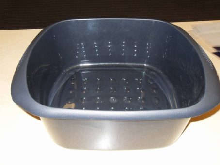 TML BOWL RECT 11L GRAPHITE