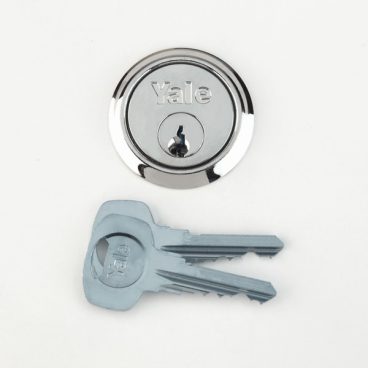 YALE P1109SC CYLINDER + 2KEYS CHROME
