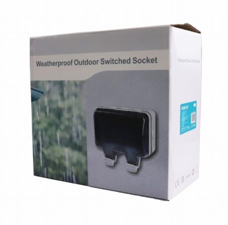 IP66 WEATHERPROOF SOCKET 2G SWITCHED USB-A & USB-C - Image 2