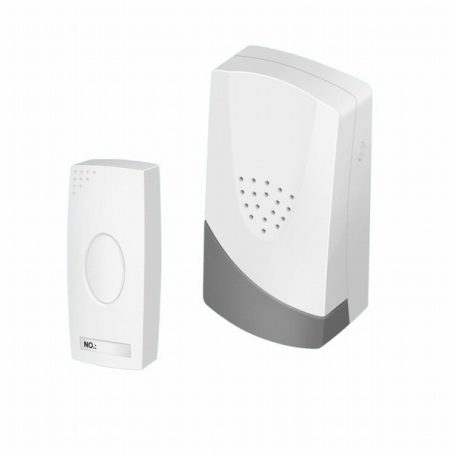 DOORBELL & CHIME PLUG-IN WIRELESS SECURLEC