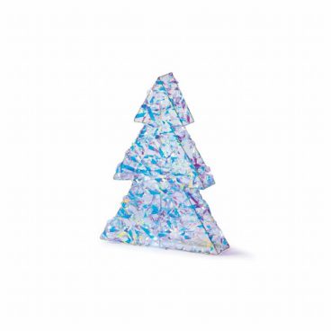 Premier Lit Irid Twist Tree 20 White LEDs 35cm