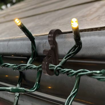 micaxmas GUTTER HOOKS MINI BLACK PK36