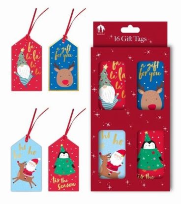 Tallon Kids Christmas Gift Tags 16 Pack