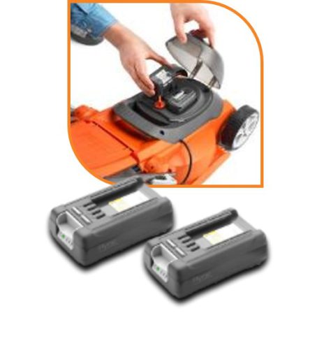 Flymo Simplistore LAWN MOWER 340R Li 40V 34CM 2.5Ah - Image 3