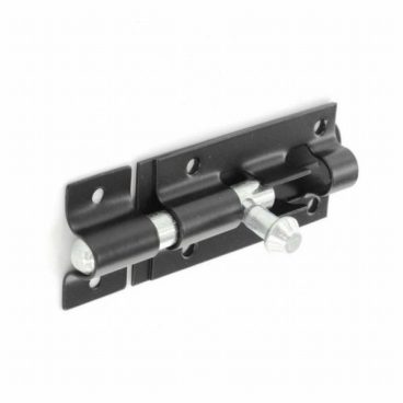 SECURIT S1582 TOWER BOLT 100MM BLACK