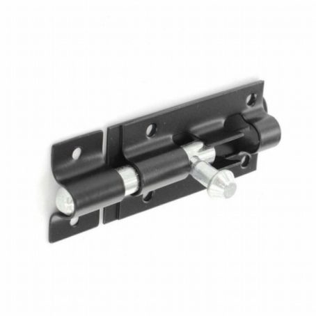 SECURIT S1582 TOWER BOLT 100MM BLACK