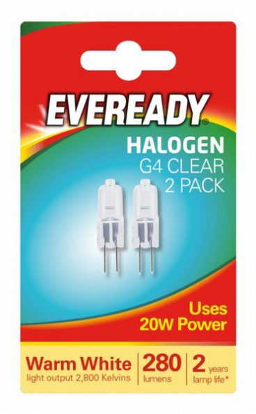 Halogen G4 Capsule 2PK – 20W