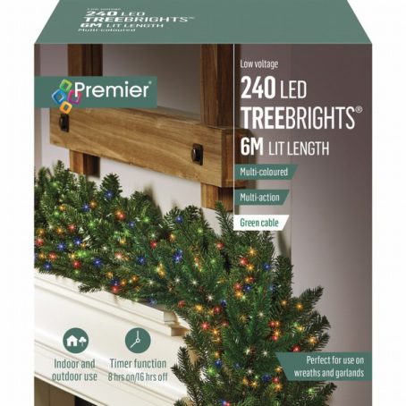 TREEBRIGHTS LED 240 LIGHTS MULTI 6M