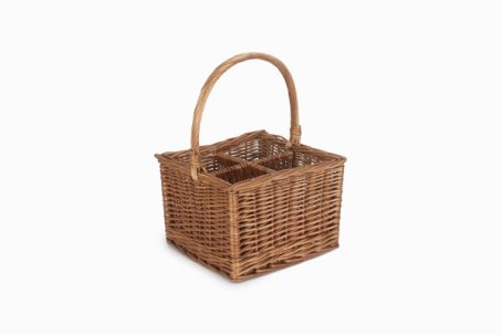 WINE BASKET 4 BOTTLES