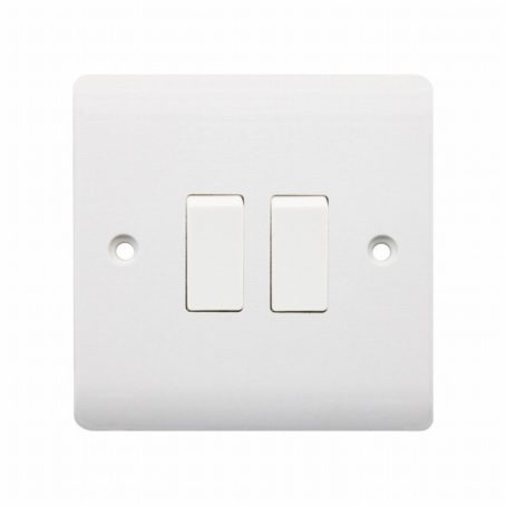 Light Switch - 2Gang 2 Way