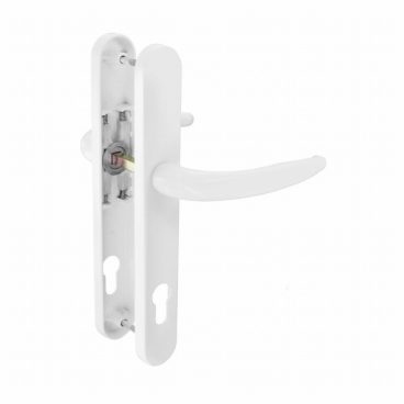 UPVC LEVER DOOR HANDLES WHITE