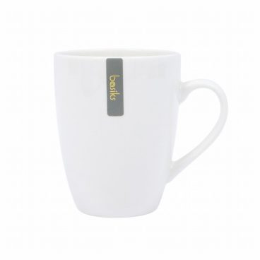 MUG PORCELAIN BELLY WHITE 320ML