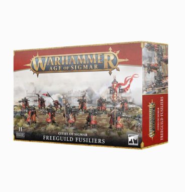 WARHAMMER AGE OF SIGMAR FREEGUILD FUSILIERS