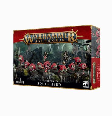 WARHAMMER AGE OF SIGMAR: GLOOMSPITE SQUIG HERD
