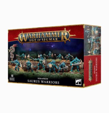 WARHAMMER AGE OF SIGMAR: SERAPHON SAURUS WARRIORS