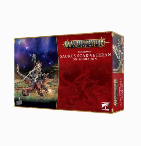 (web) WARHAMMER AOS: SERAPHON SAURUS VETERAN ON AGGRADON