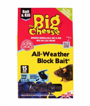 Big Cheese – Rat Killer All Weather Blocks 15x10g